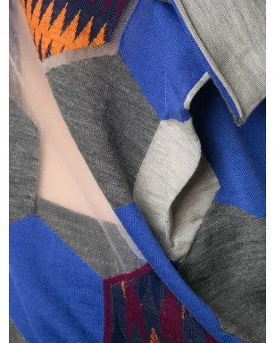 Junya Watanabe ヘキサゴン タンクトップ - Blue - サムネイル5