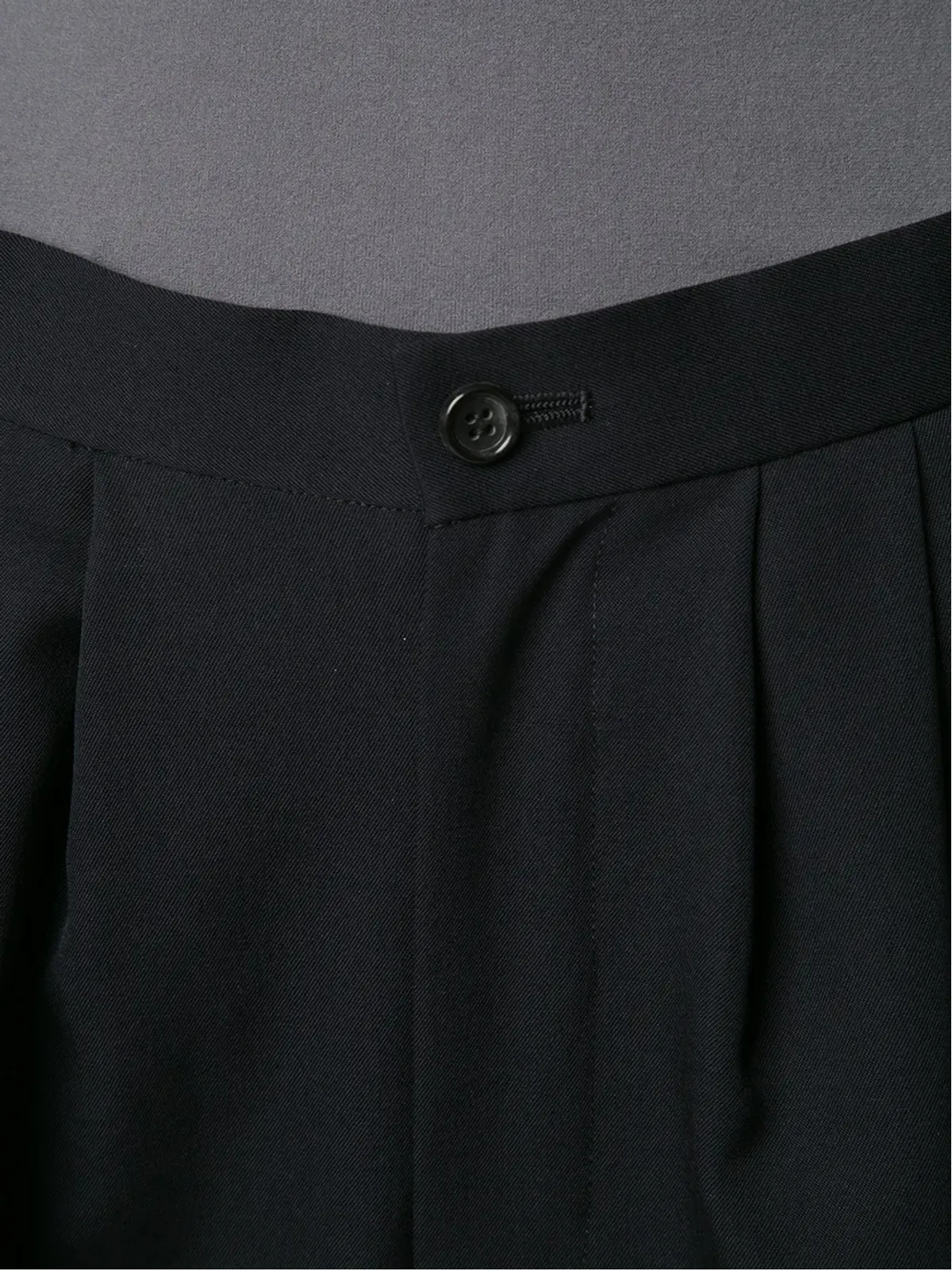 Comme Des Garçons Comme Des Garçons クロップド丈テーラードパンツ - 画像5
