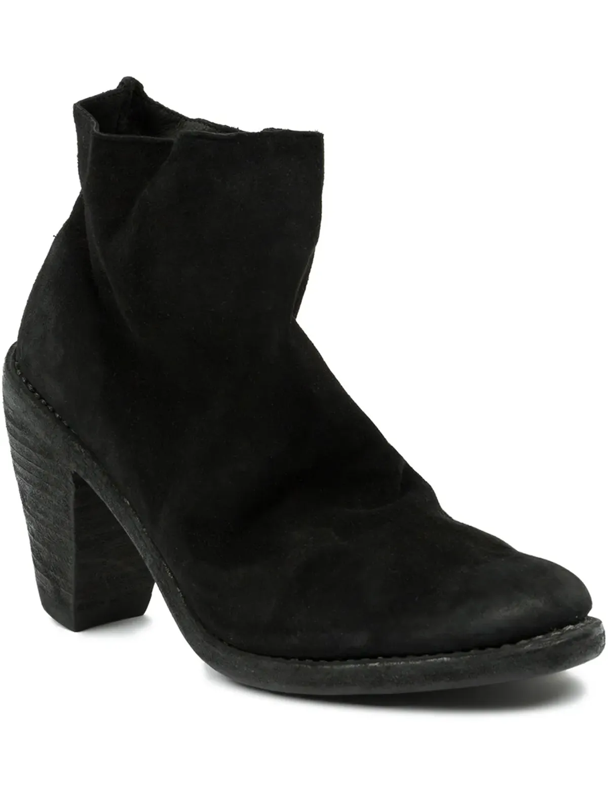 Guidi テーパードヒール アンクルブーツ - 画像2