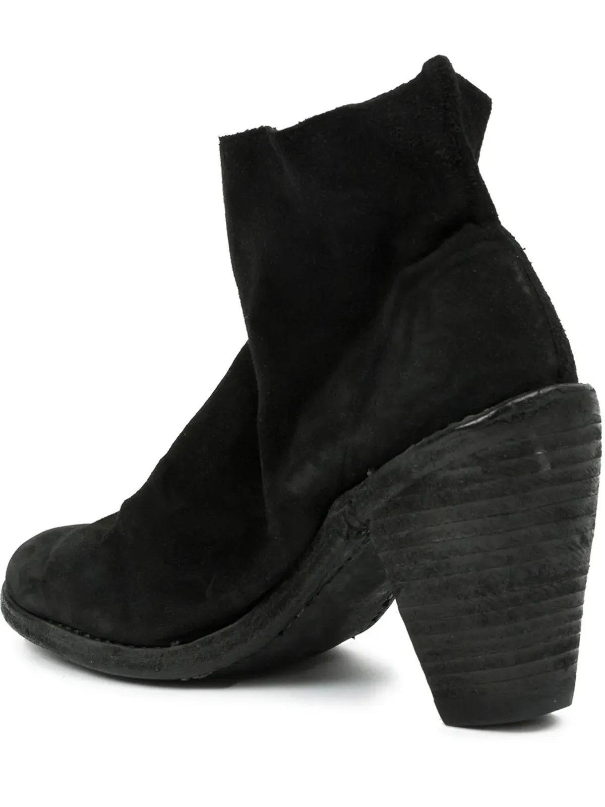 Guidi テーパードヒール アンクルブーツ - 画像3
