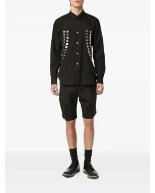 Comme des Garçons Homme Plus ボタン付きパネルシャツ - サムネイル2