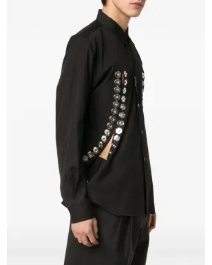 Comme des Garçons Homme Plus ボタン付きパネルシャツ - サムネイル3