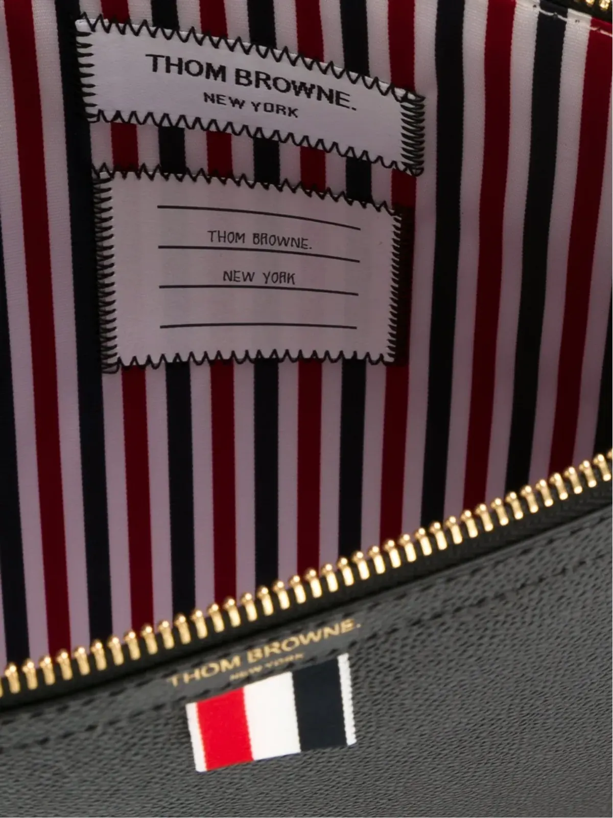 Thom Browne ラップトップホルダー（ブラック） - 画像5