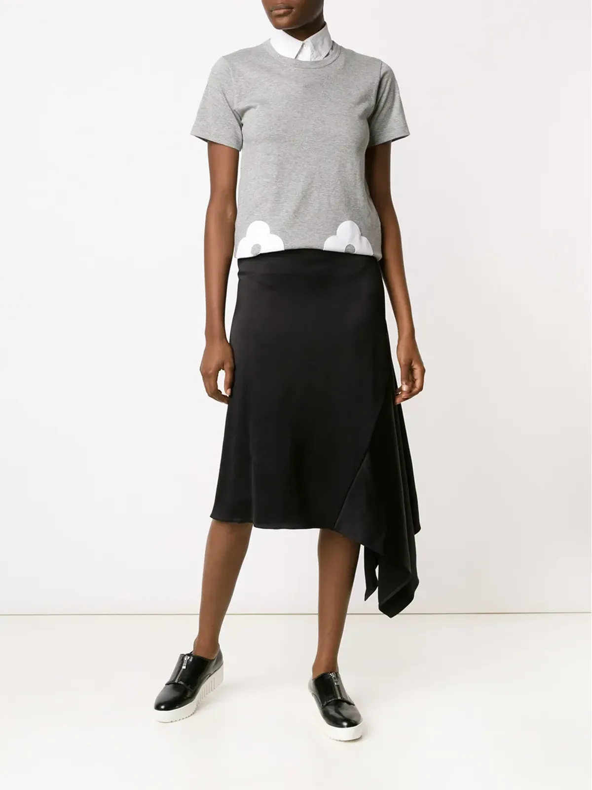 Comme Des Garçons Girl 花柄アップリケTシャツ - 画像2