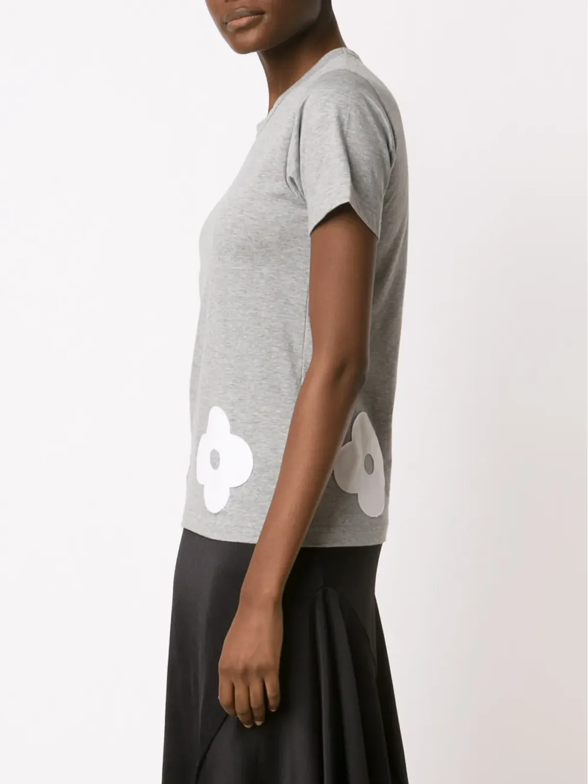 Comme Des Garçons Girl 花柄アップリケTシャツ - 画像3