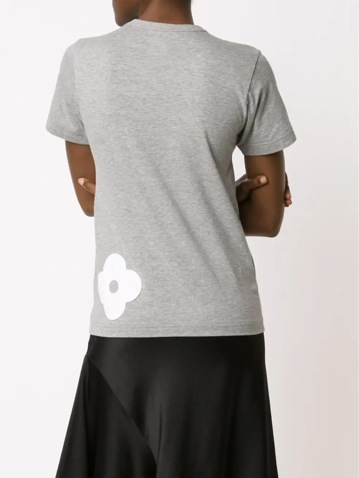 Comme Des Garçons Girl 花柄アップリケTシャツ - 画像4