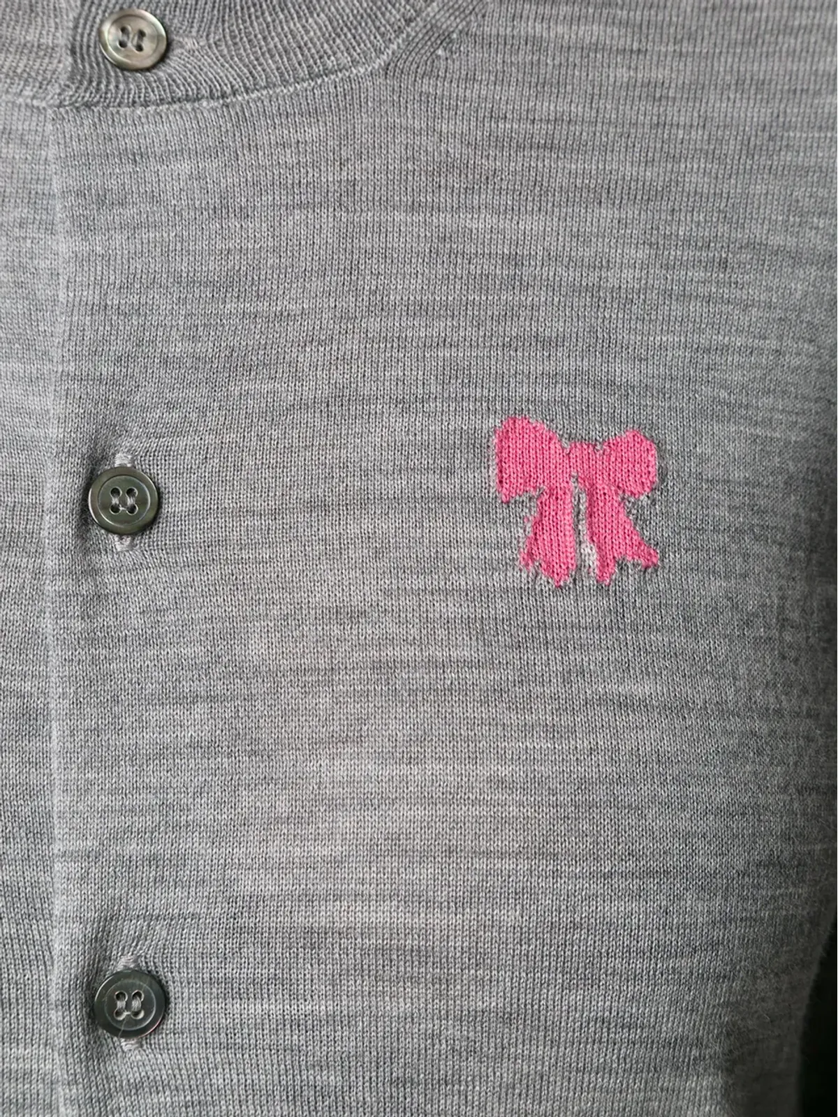 Comme Des Garçons Girl リボンディテールカーディガン - 画像5