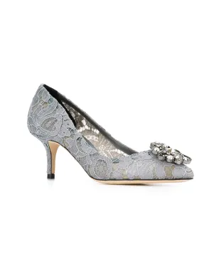 Dolce & Gabbana Taormina レースクリスタル装飾パンプス - サムネイル2