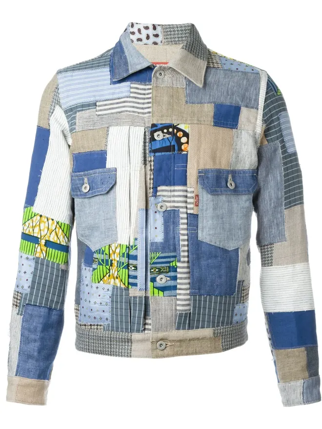 Junya Watanabe MAN Junya Watanabe MAN パッチワークデニムジャケットの商品画像