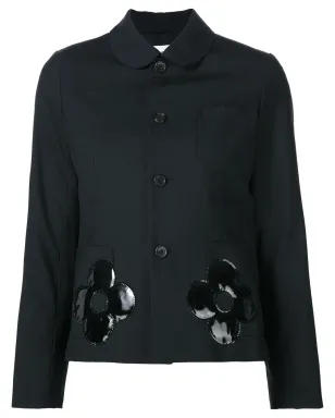 Comme Des Garçons Girl フローラルモチーフ ブレザー - サムネイル1