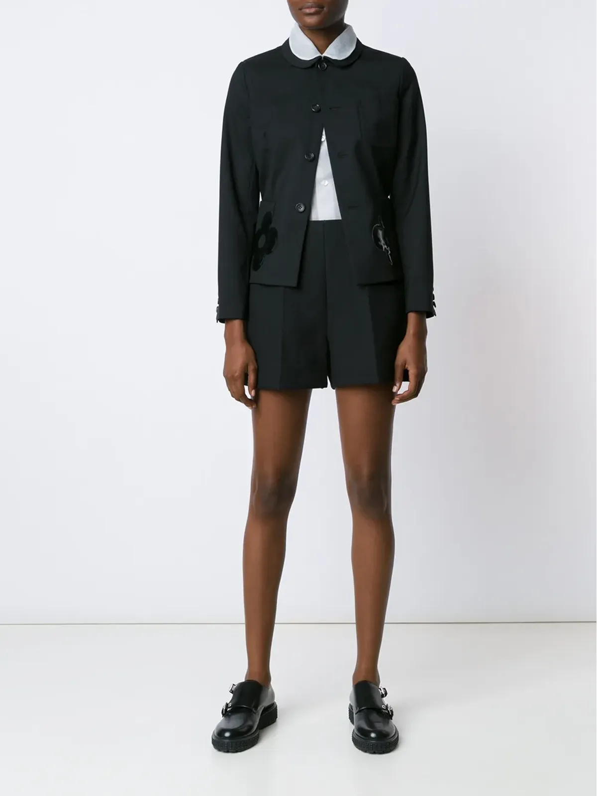 Comme Des Garçons Girl フローラルモチーフ ブレザー - 画像2