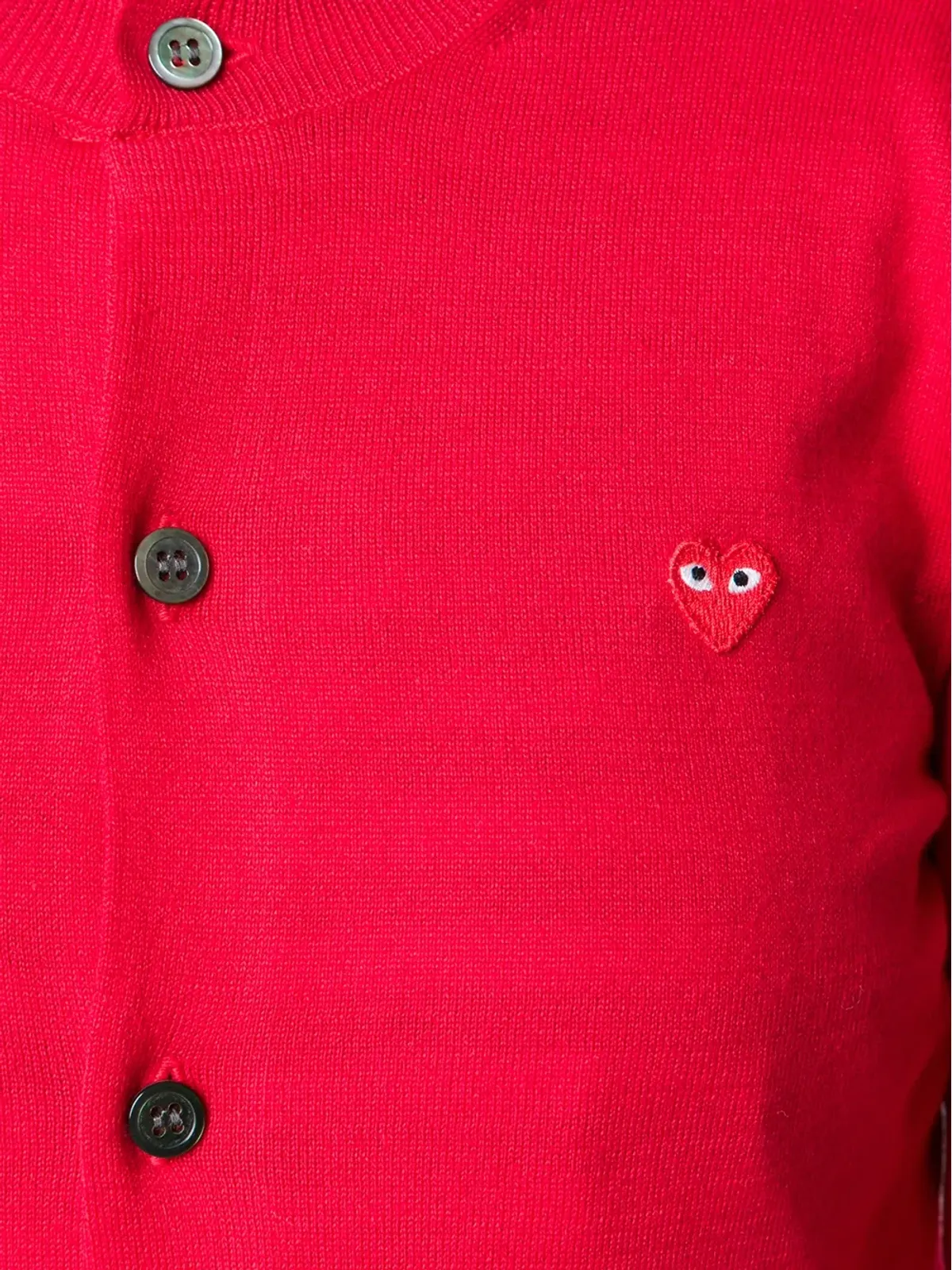 Comme Des Garçons Play ミニハートカーディガン - 画像2