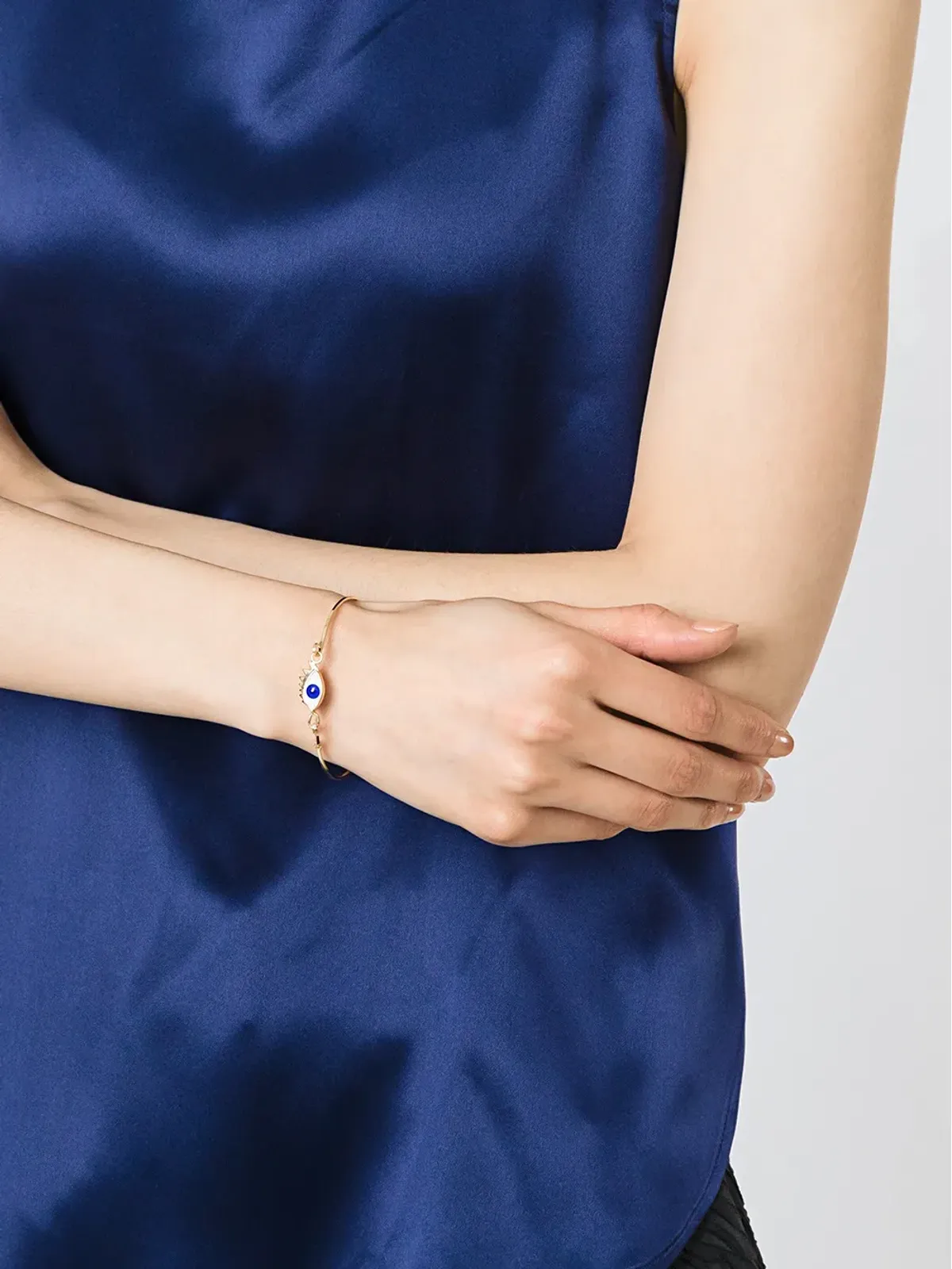 Delfina Delettrez アナトミック 9ktゴールド ブレスレット - 画像2