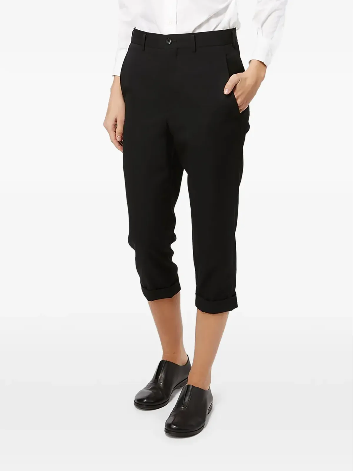 Comme Des Garçons クロップドパンツ - 画像4