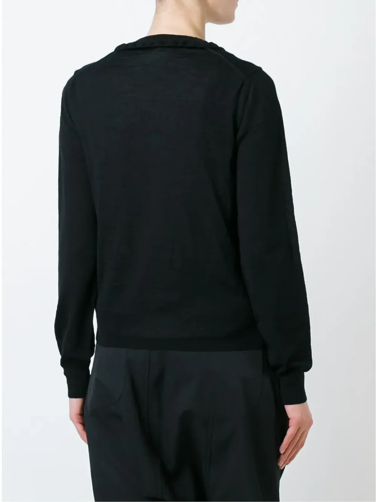 Comme Des Garçons Girl フリルネックカーディガン - 画像4