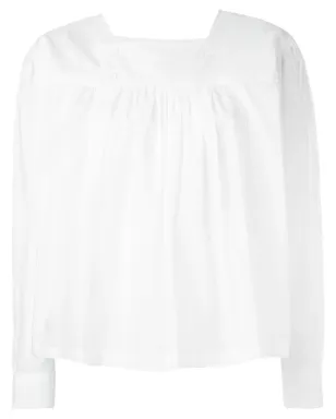 Comme Des Garçons Comme Des Garçons ギャザー入りフロントブラウス - サムネイル1