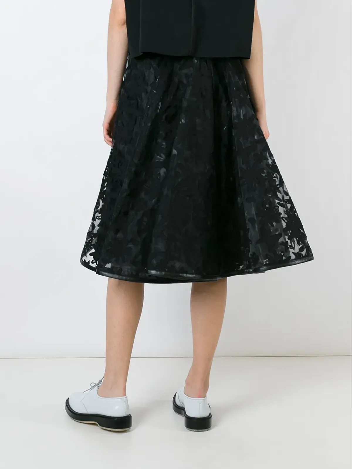 Noir Kei Ninomiya シアースカート - 画像4