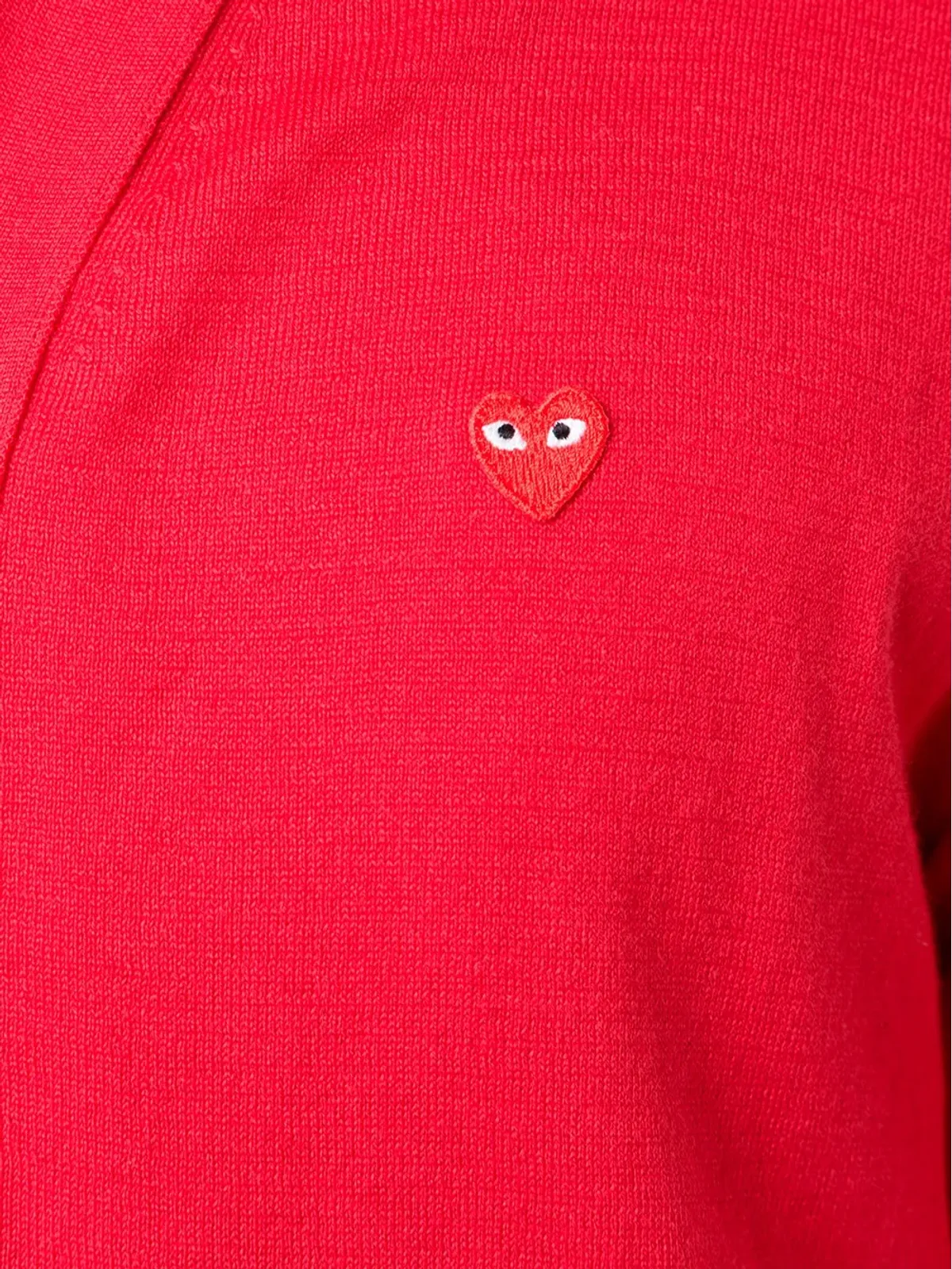 Comme Des Garçons Play ハートディテール カーディガン - 画像5
