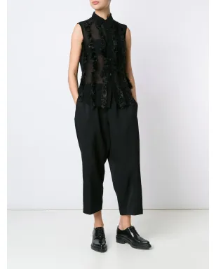Comme Des Garçons エンベリッシュド・シアーシャツ - サムネイル2