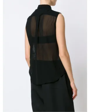Comme Des Garçons エンベリッシュド・シアーシャツ - サムネイル4