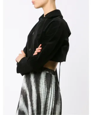 Comme Des Garçons リボンディテールのクロップドジャケット - サムネイル3