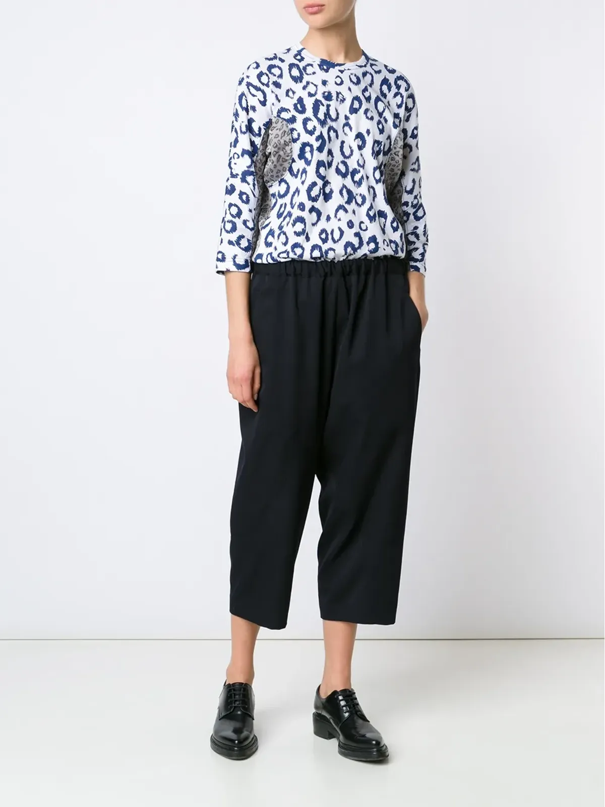 Comme Des Garçons レオパードプリントトップ - 画像2