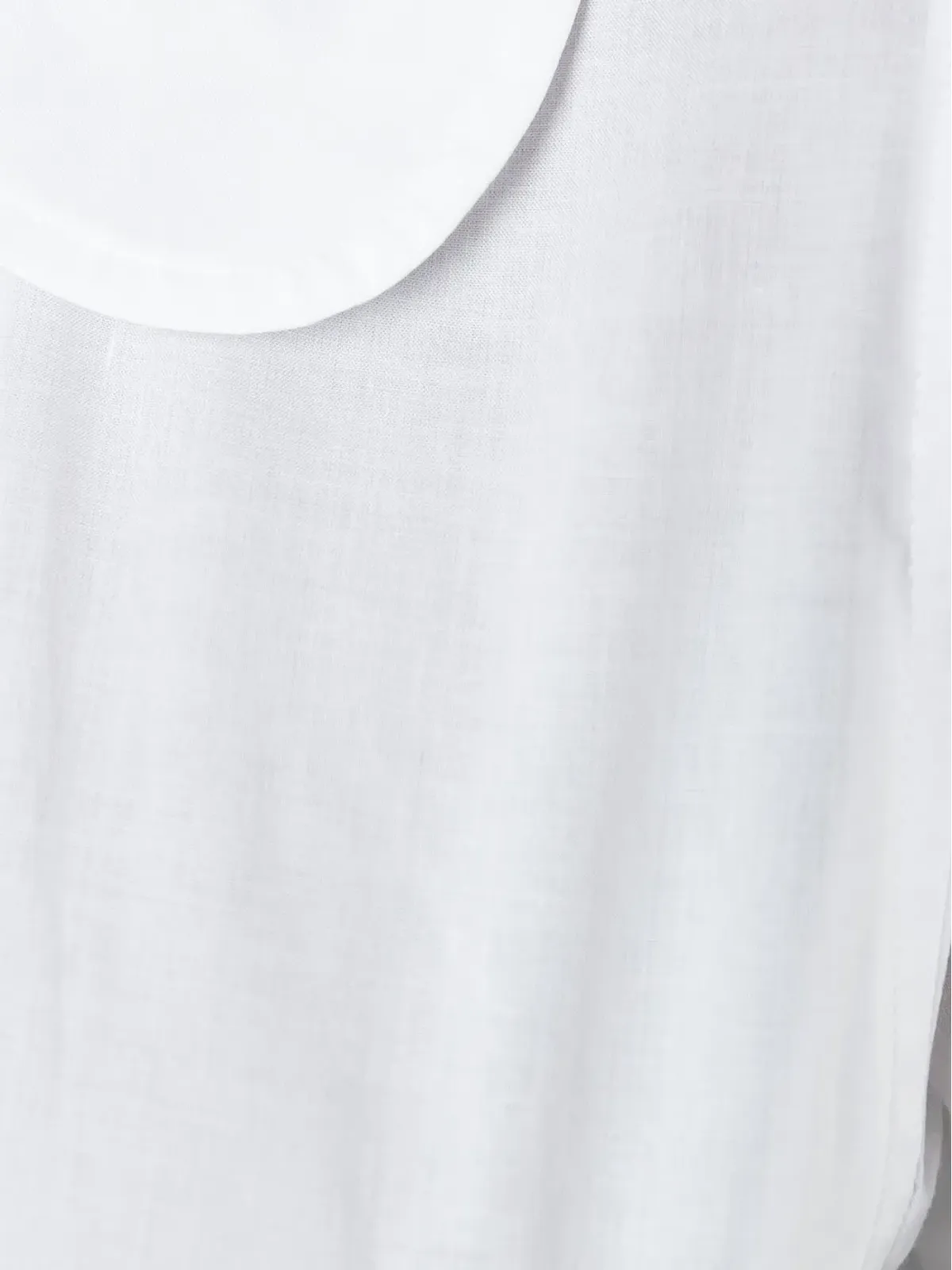 Comme Des Garçons Comme Des Garçons レースアップディテールのフレアシャツ - 画像2