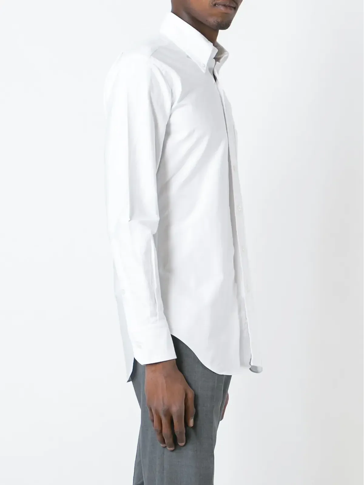 Thom Browne Classic Oxford Shirt - White - 画像3