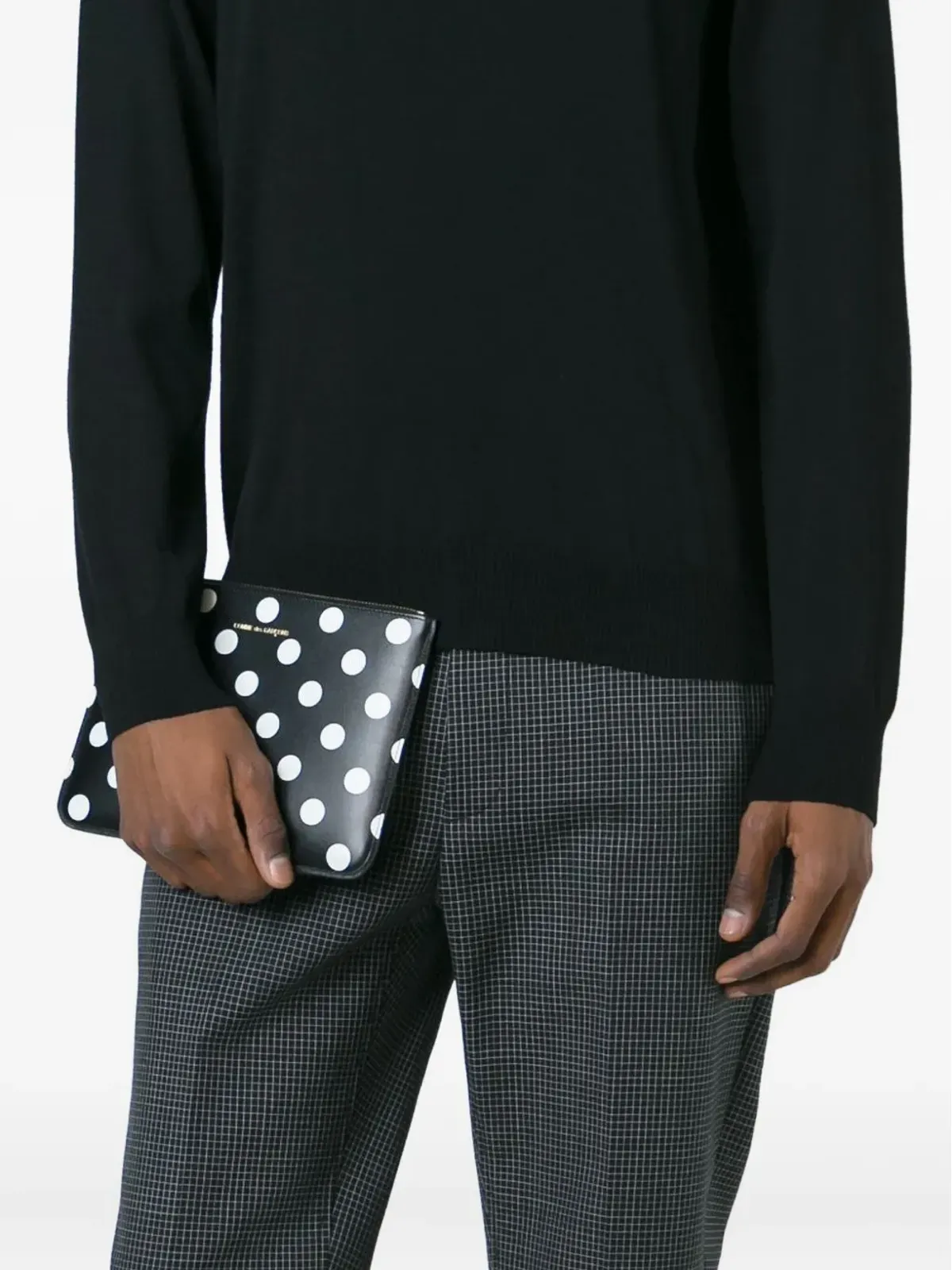 Comme Des Garçons Wallet ポルカドットクラッチバッグ - 画像2
