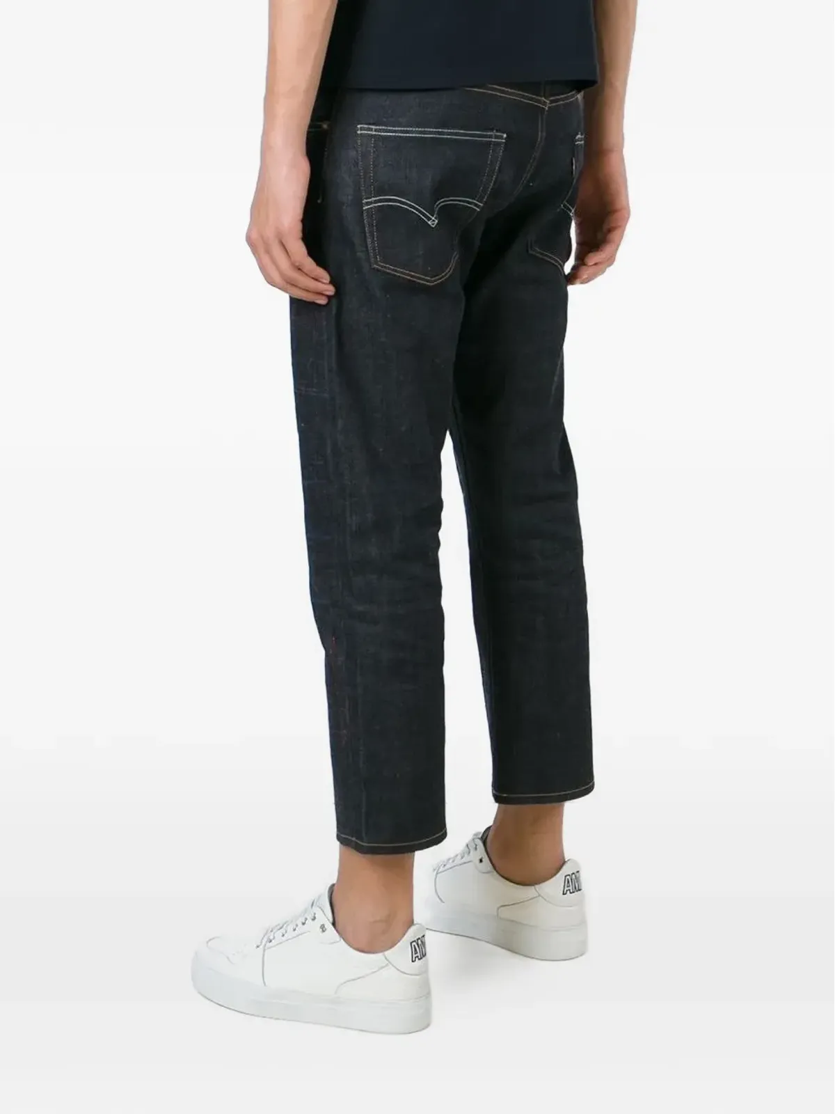 Junya Watanabe MAN クロップドジーンズ - 画像4