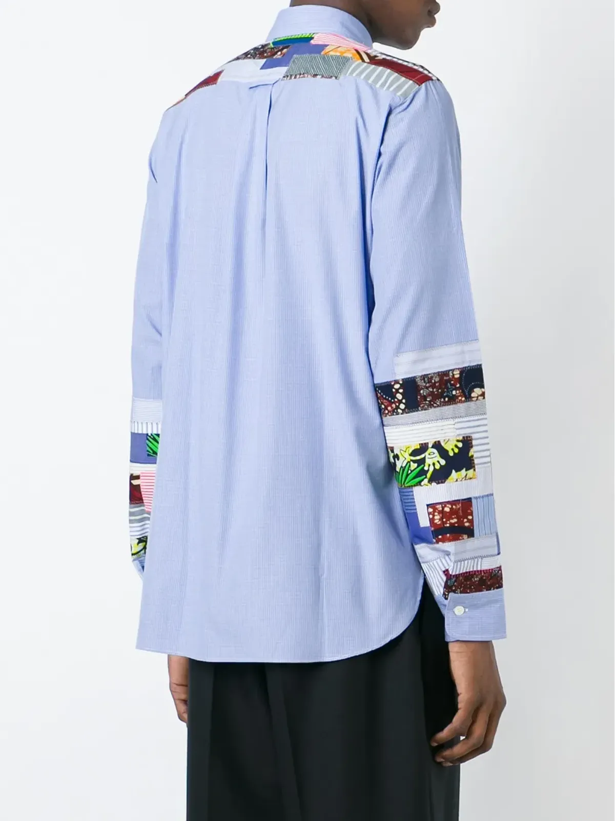 Junya Watanabe MAN パッチワークディテールシャツ - 画像2