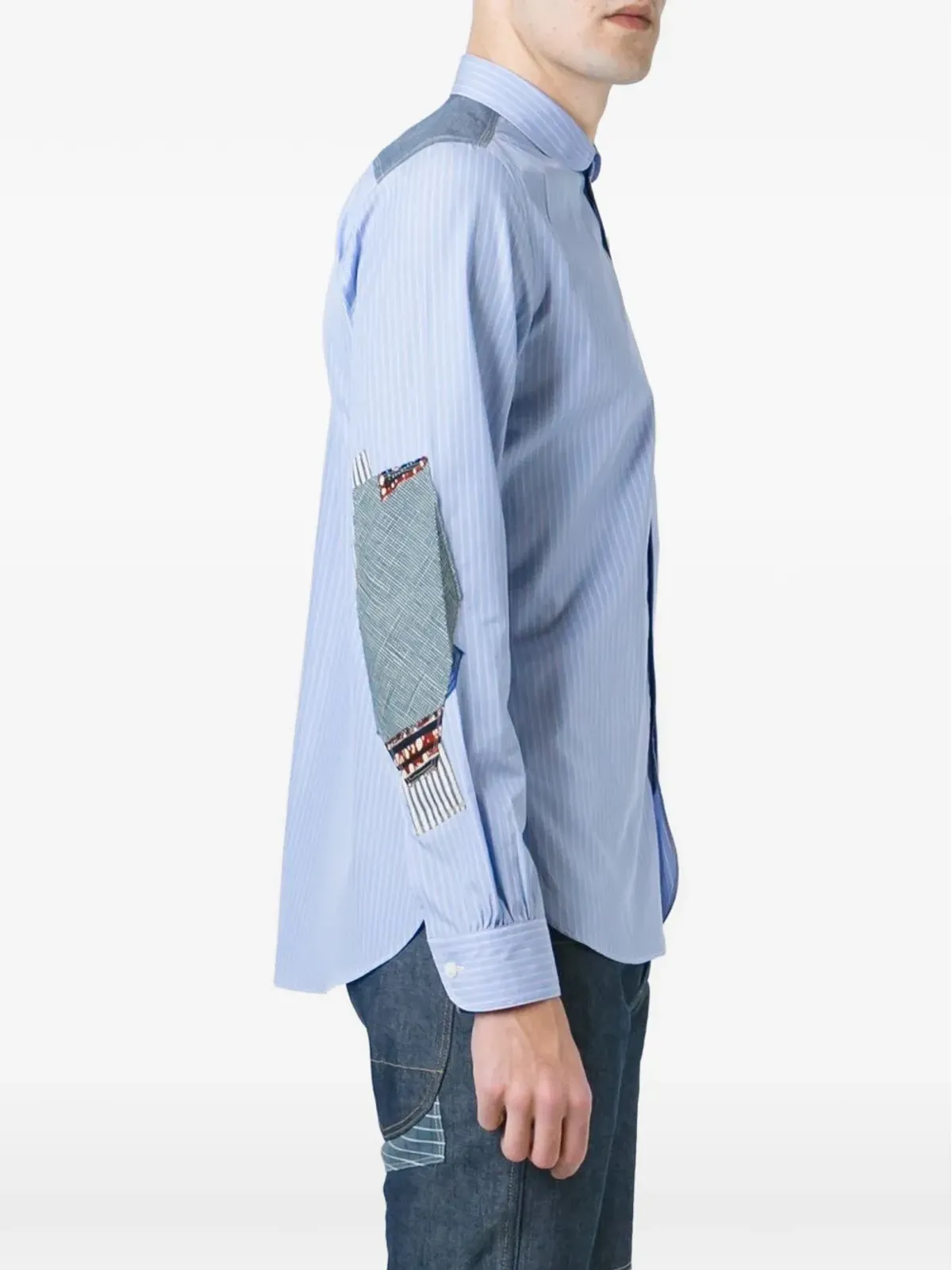 Junya Watanabe MAN ストライプ柄シャツ - 画像3