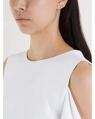 ALINKA STASIA トリプルスター ダイヤモンド 左耳イヤーカフ メタリック - サムネイル2