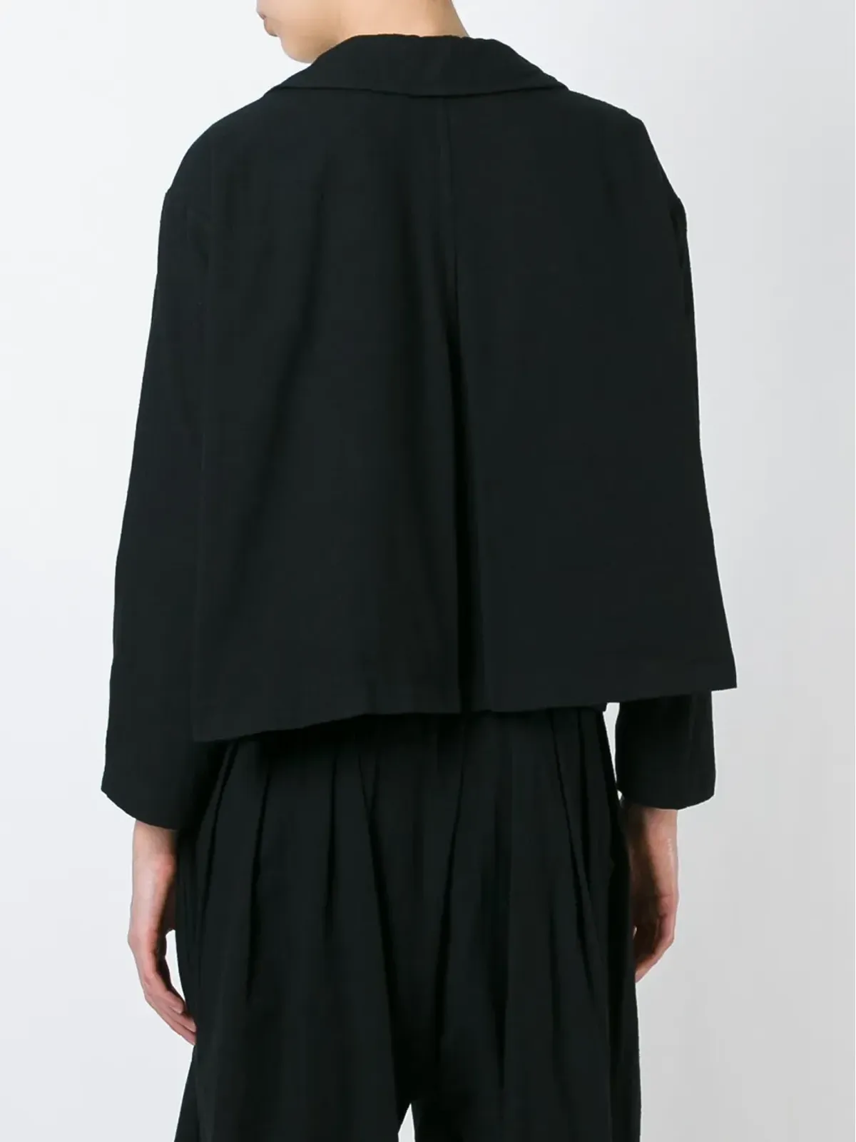 Comme Des Garçons Comme Des Garçons ボタン留めボックスシルエットジャケット - 画像4