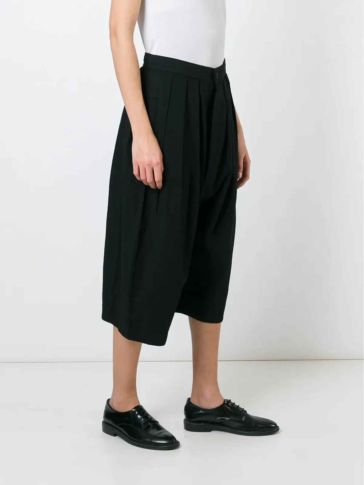 Comme Des Garçons Comme Des Garçons プリーツクロップドパンツ - 画像3