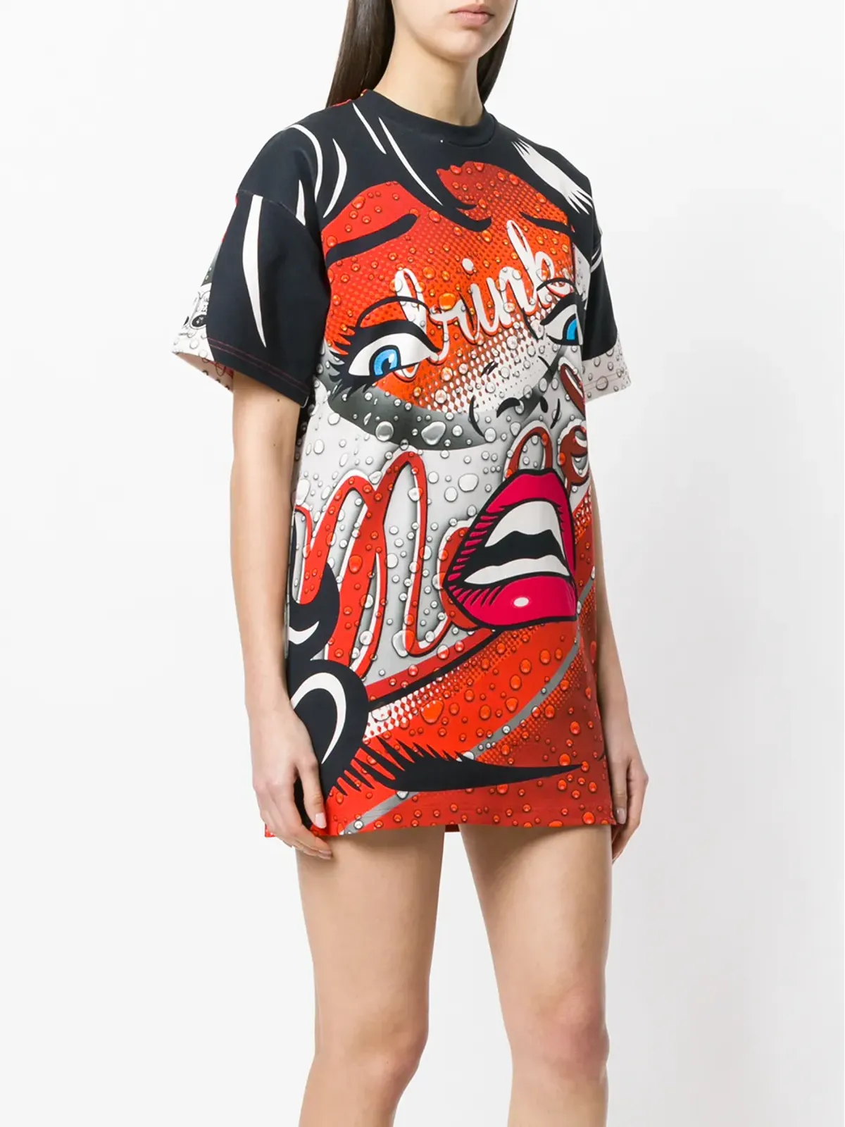 Moschino コカ・コーラ柄 Tシャツドレス - 画像3
