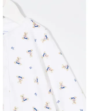 POLO RALPH LAUREN KIDS ポロベア柄コットンパジャマ - サムネイル3