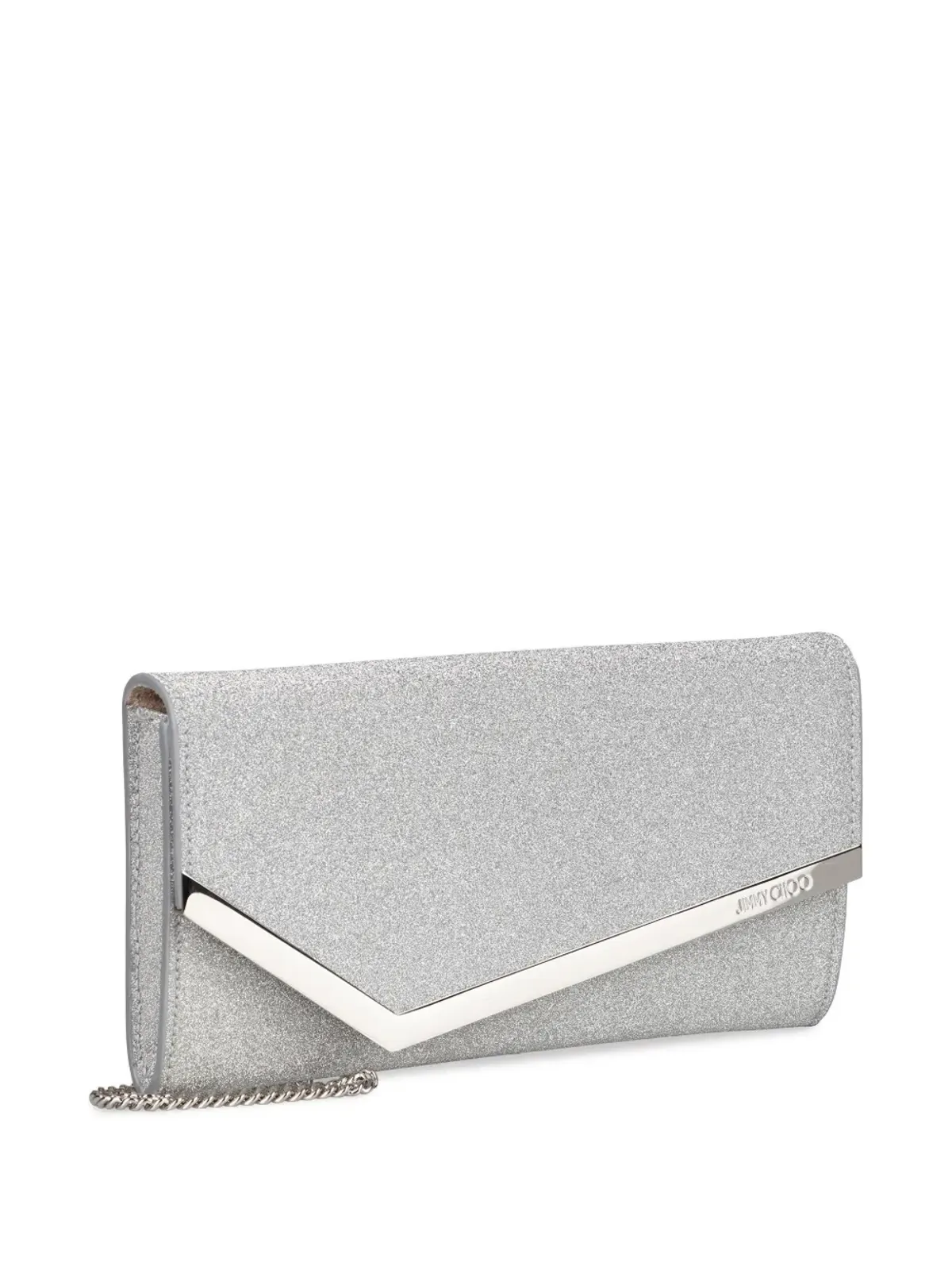 Jimmy Choo Emmie クラッチ - グレー - 画像3