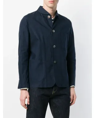 Comme Des Garçons Pre-Owned ポストマンジャケット - ブルー - サムネイル3