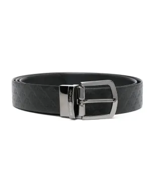 Emporio Armani ロゴエンボスベルト - サムネイル1