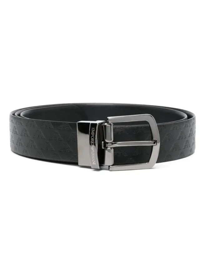 Emporio Armani Emporio Armani ロゴエンボスベルトの商品画像