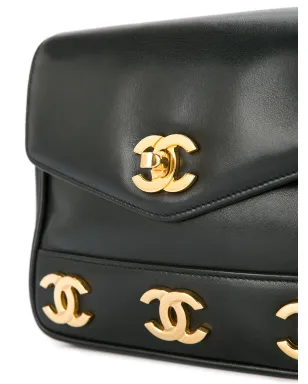 CHANEL Pre-Owned ロゴフラップベルトバッグ - サムネイル4