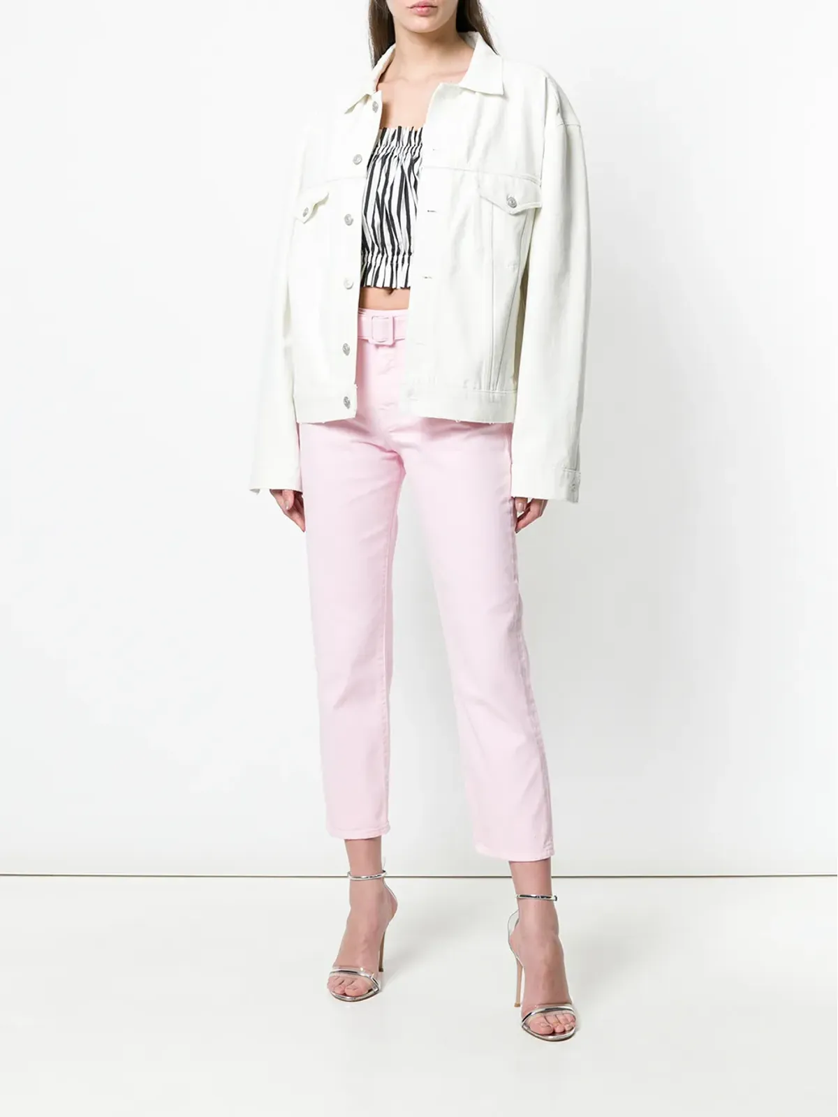 Off-White スキニー ジーンズ - ピンク - 画像2