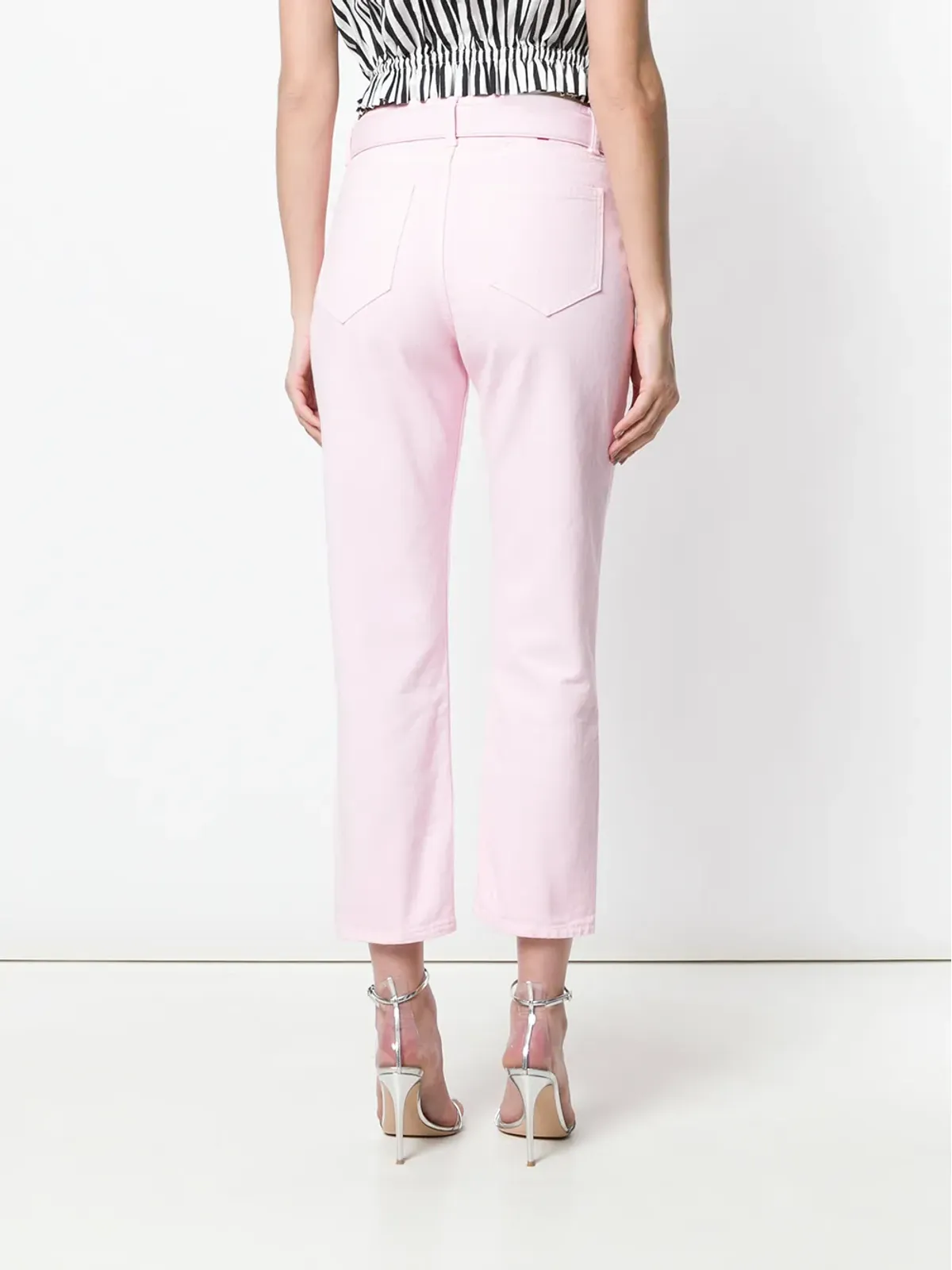 Off-White スキニー ジーンズ - ピンク - 画像4