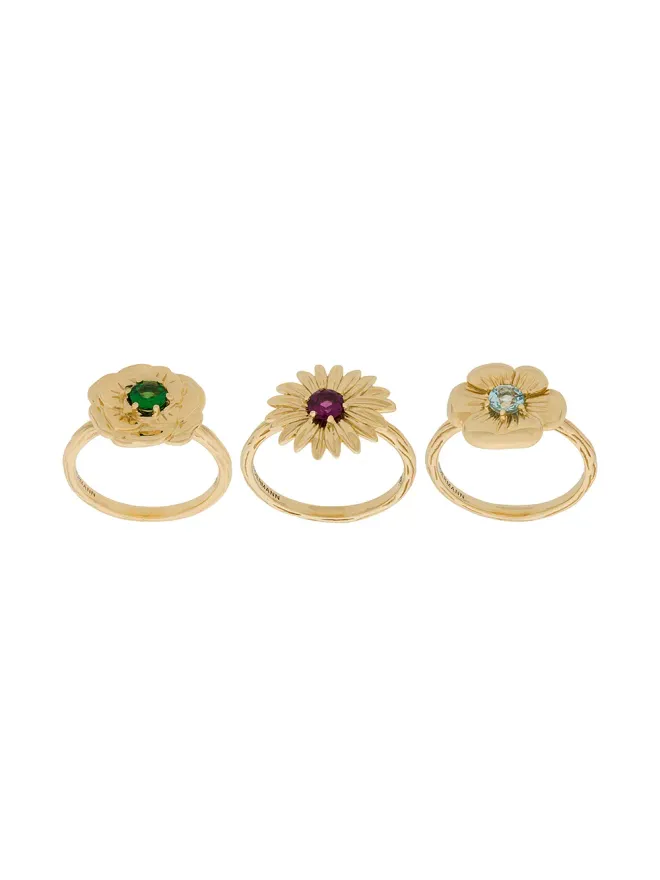 Aurelie Bidermann Aurelie Bidermann ブーケ リングセットの商品画像