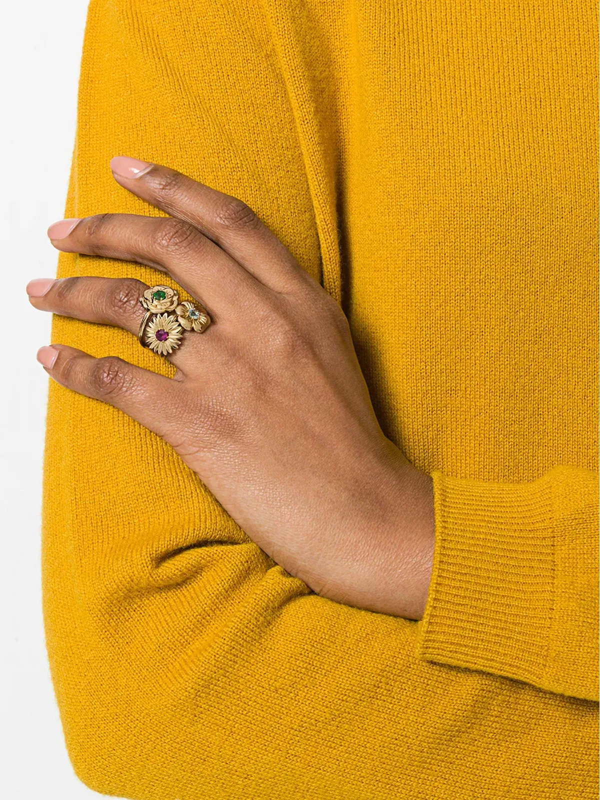 Aurelie Bidermann ブーケ リングセット - 画像2