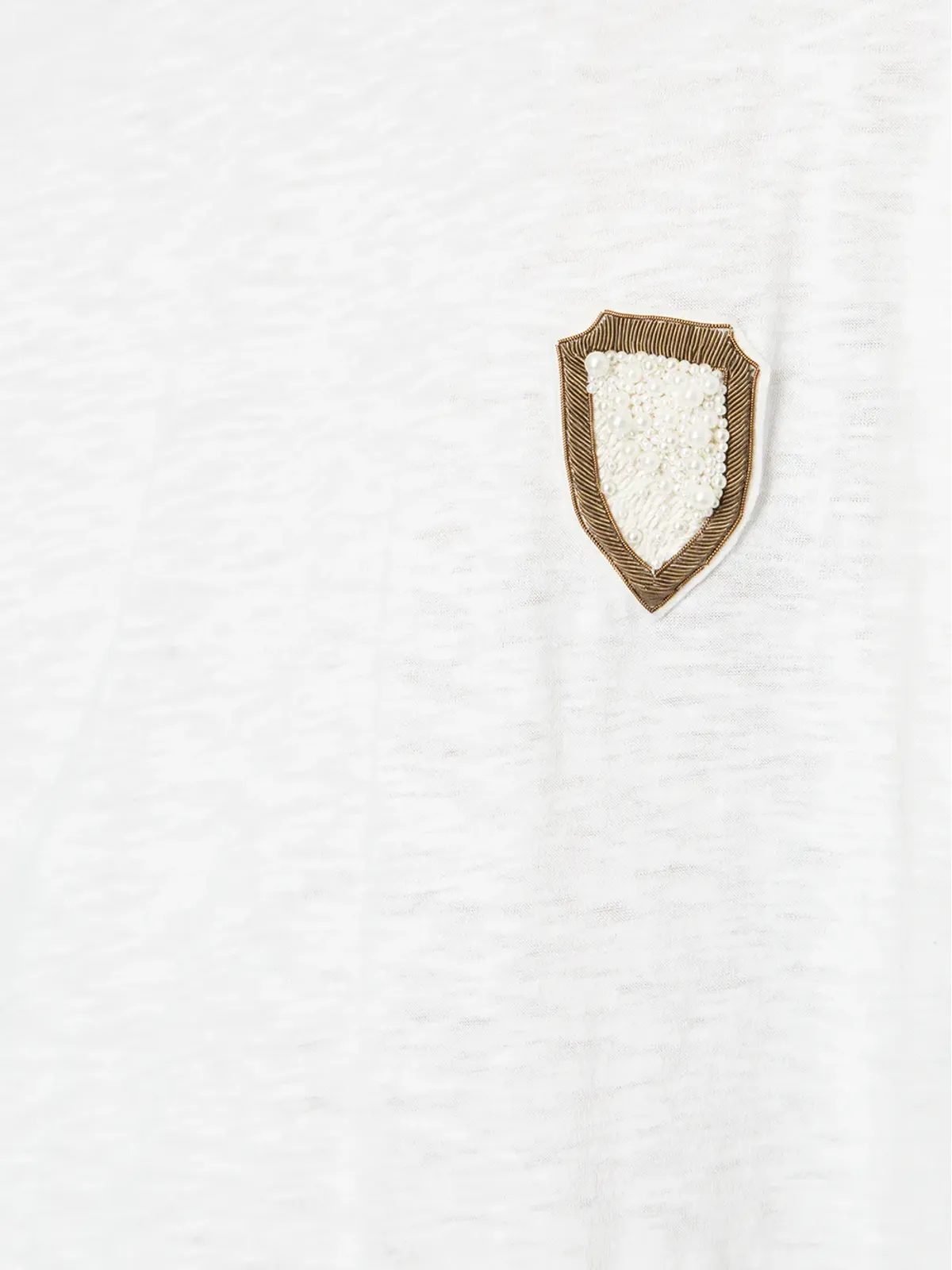 Ih Nom Uh Nit 胸元パッチ オーバーサイズ Tシャツ - 画像5