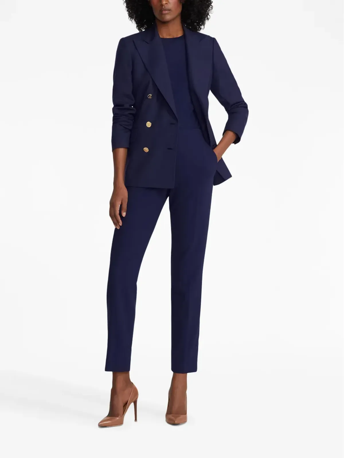 Ralph Lauren Collection ダブルブレストフィットブレザー - 画像2