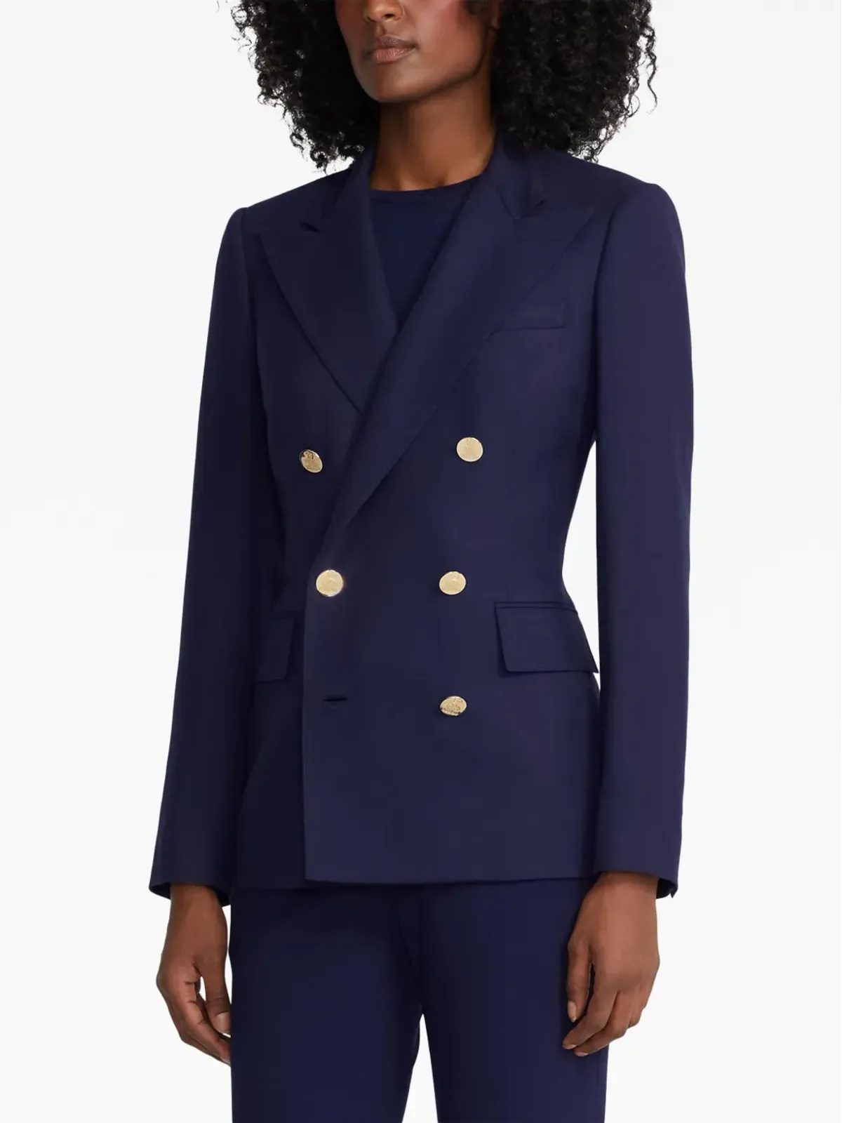 Ralph Lauren Collection ダブルブレストフィットブレザー - 画像3