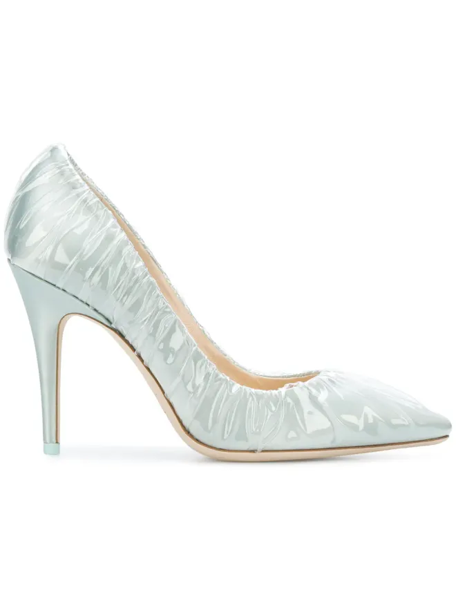 OFF-WHITE Off-White x Jimmy Choo Anne 100 パンプス - ブルーの商品画像